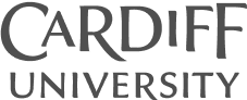 Example of a top educational institution using Scanova's QR Code Generator, shown with Cardiff University's logo.