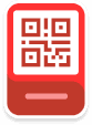 An illustration of a QR code surrounded by frame showing the option to add and customize QR code frames for better branding.