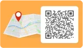 Plantilla de marco de código QR visualmente atractiva 4