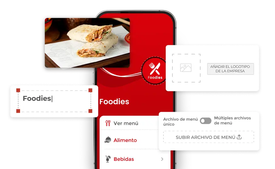 Diseñe un Código QR personalizado según su necesidad.