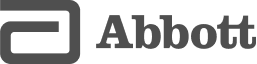 Abbott's logo showcased as an example of leading brands using Scanova's QR Code Generator for streamlined operations.