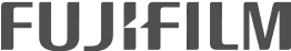 Fujifilm's logo, a user of our Scanova's QR code provider for precise customer analytics.
