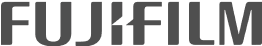 Fujifilm's logo, showed among global brands using our QR code maker for effective data tracking.