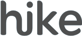 Hike's logo, displayed with tech brands using Scanova for improved user interactions.