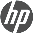 HP's logo, displayed with brands employing Scanova’s services for efficient product tracking.