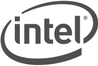 Intel's logo among top brands using Scanova's tool for increased ROI.