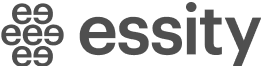 Essity's logo displayed among CPG brands utilizing Scanova's QR Code Generator.