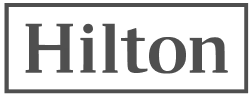 Hilton's logo showcased as an example of leading brands using Scanova's QR Codes for advanced tracking.
